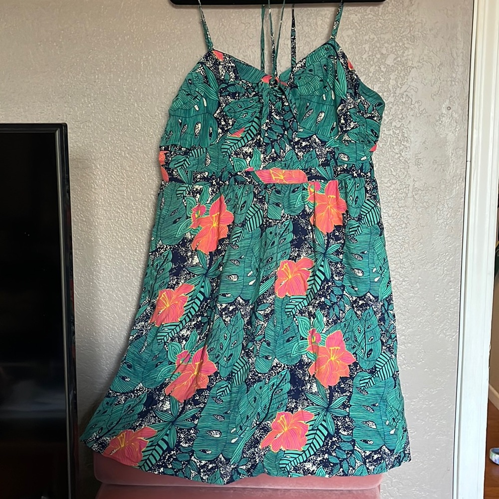Convertible Strappy Mini Dress w/pockets